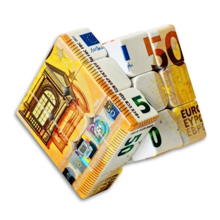 DZ24701-2 50 Euros 3x3 Cube