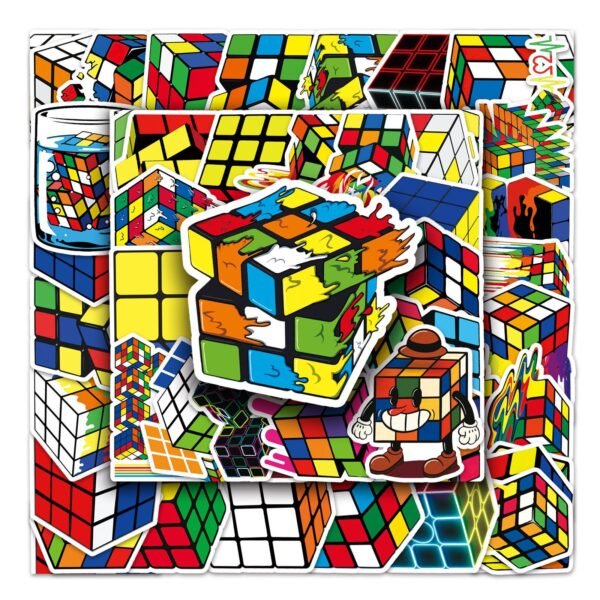OT1027-1 Stickers Cubos
