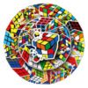 OT1027-2 Stickers Cubos