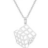 OT1033-2 Collar 3x3 Plateado